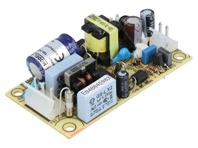 Voedingseenheid: schakelende; open; 5,28W; 120÷370VDC; 85÷264VAC Voedingseenheid: schakelende; open; 5,28W; 120÷370VDC; 85÷264VAC